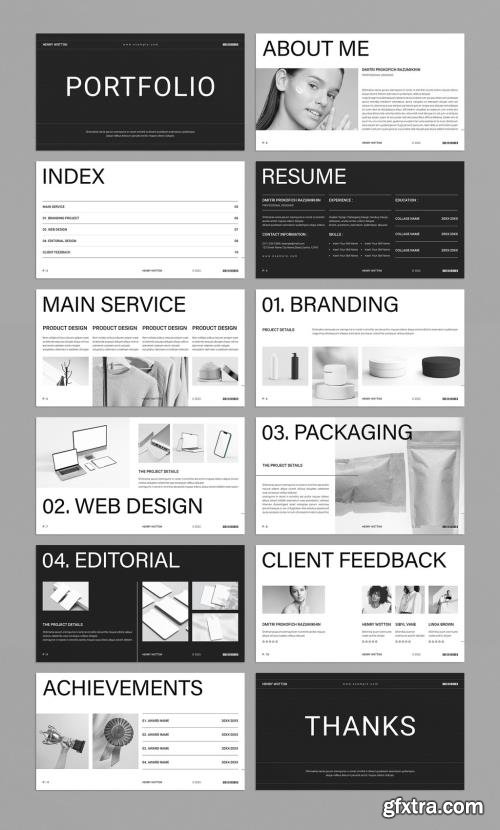 Portfolio Presentation Template Layout Design 1757039058