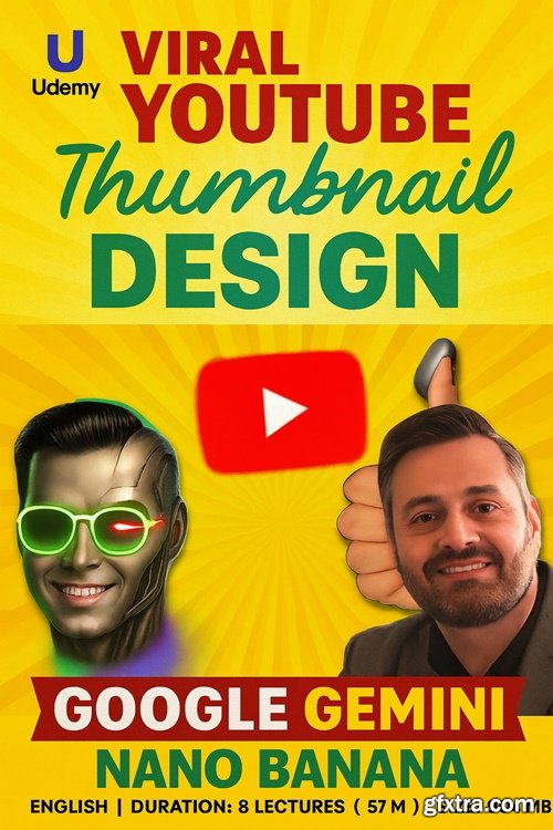 Udemy - Viral Youtube Thumbnail Design: Google Gemini\'s Nano Banana