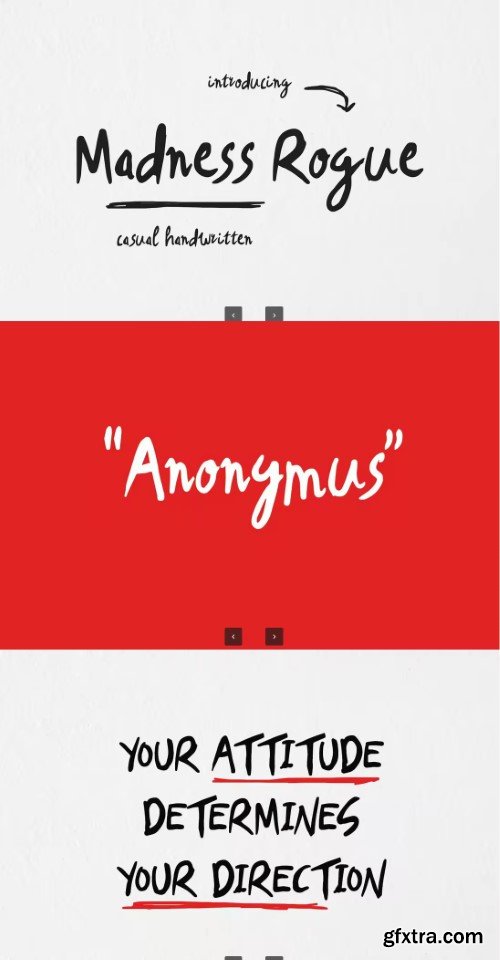 Creativemarket - Madness Rogue Casual Handwritten Font