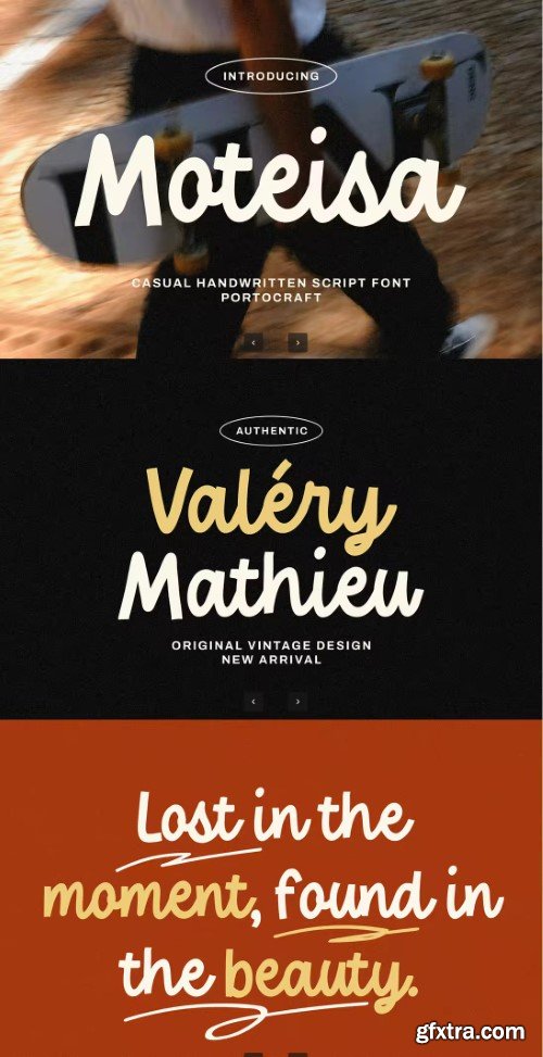 Moteisa Casual Handwritten