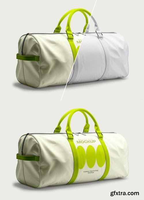 Sports Duffle Bag Mockup PSD 1682437276