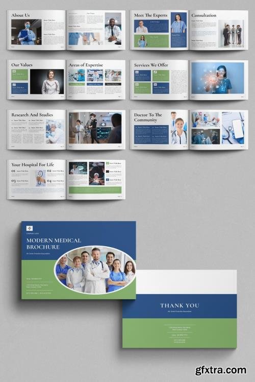 Medical Brochure Template Design Layout Landscape 1755775634