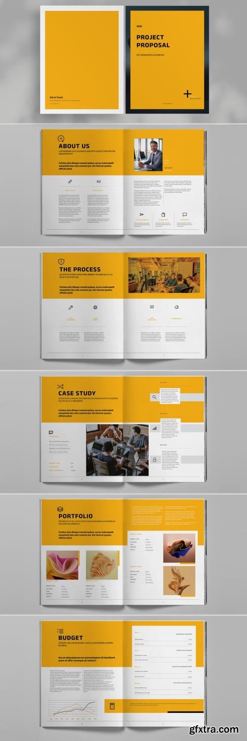 Yellow with Black Studio Business Project Proposal 1752510067