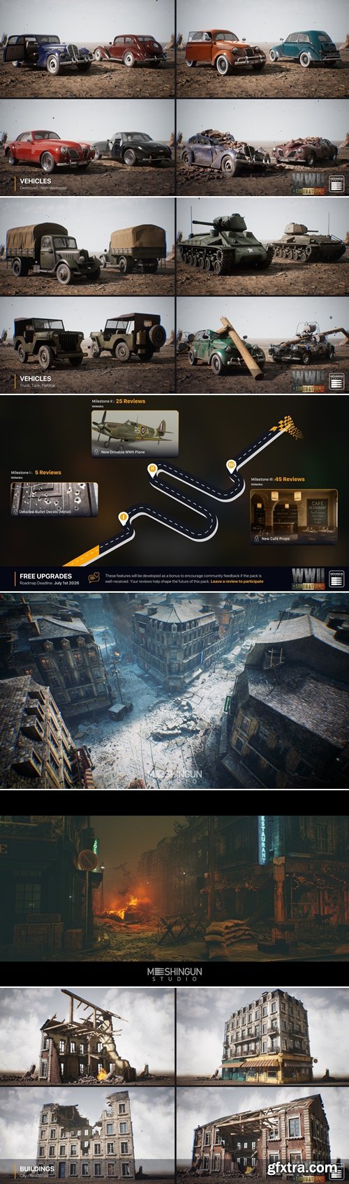 Meshingun Studio - WWII Liberation - World War 2 - France