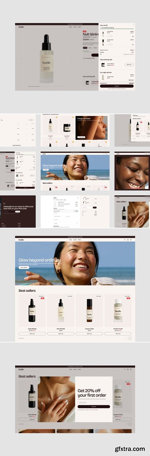 Noélle Shopify Store E-Commerce Template