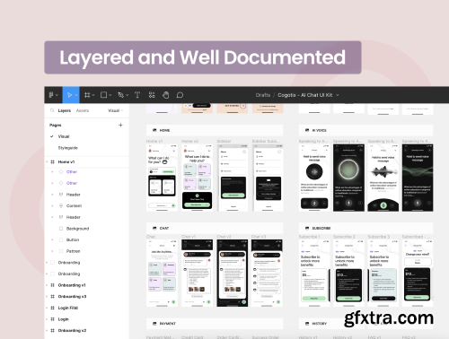 UI8 - Cogotix - AI Chatbot UI Kit