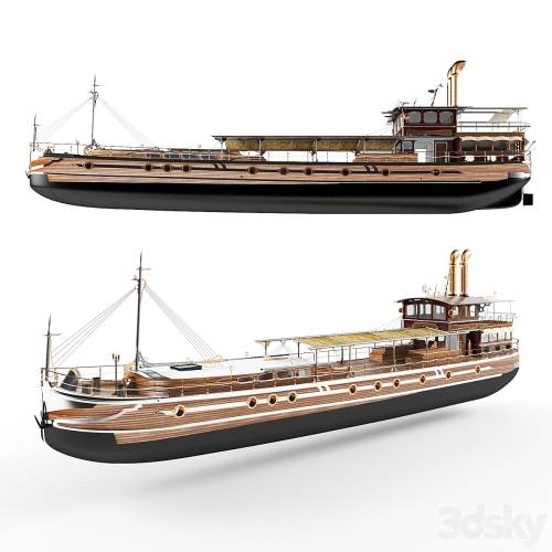 '3dsky Pro - Steampunk ship'