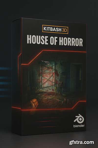 KitBash3D - House of Horror