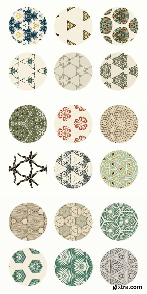 Rulebyart - Vintage Seamless Patterns