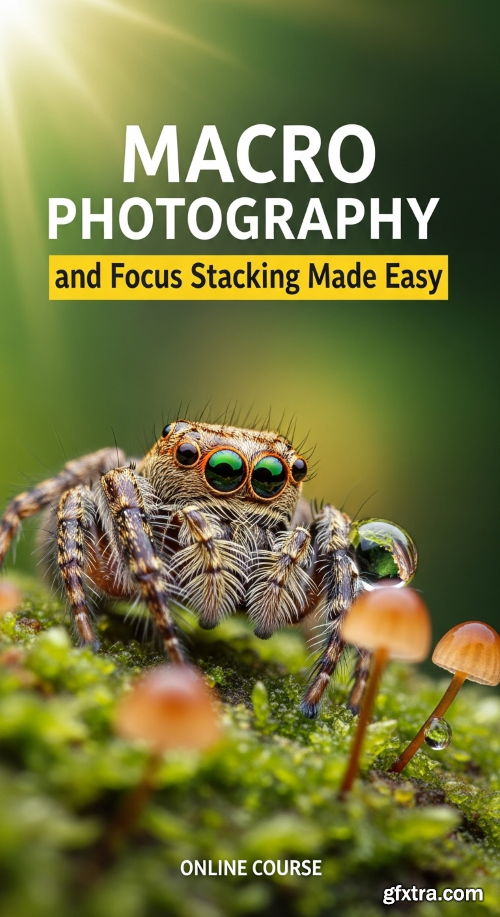 Nic Van Oudtshoorn - Macro Photography and Focus Stacking Made Easy