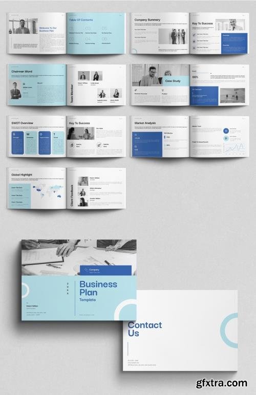 Business Plan Brochure Template Landscape 1755772863