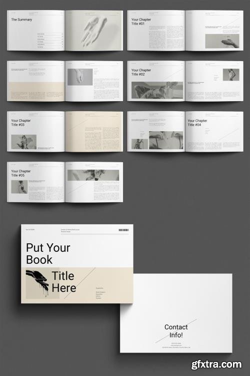 Book Layout Design Template Landscape 1755772685