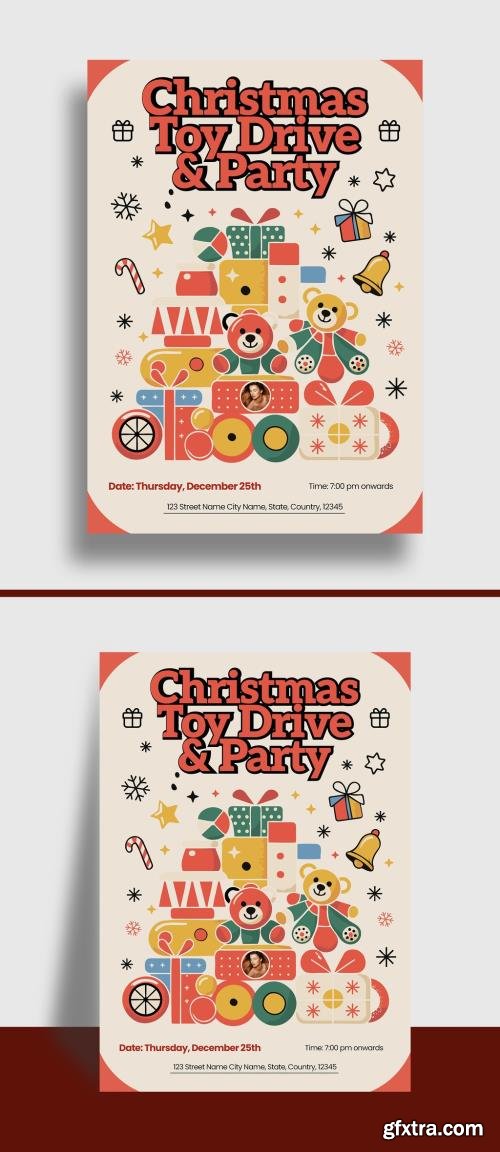 Minimal Christmas Party Poster Modern Layout 1753111182