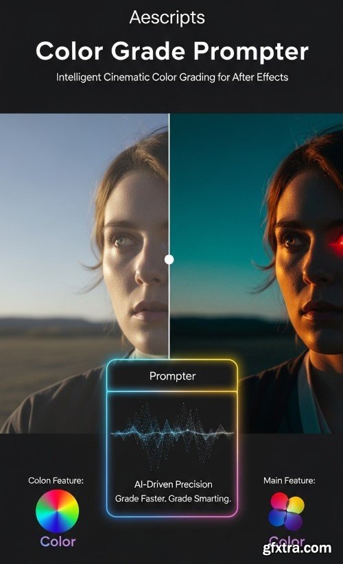 Aescripts - Color Grade Prompter v1.4.40 WIN