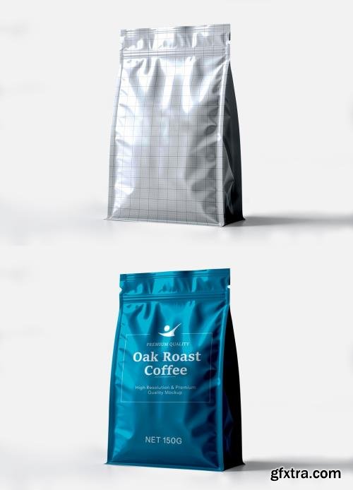 Plastic Coffee Pouch Packaging Mockup 1682432674