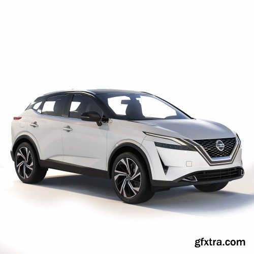 Renderhub - Nissan Qashqai 2022 3d Model