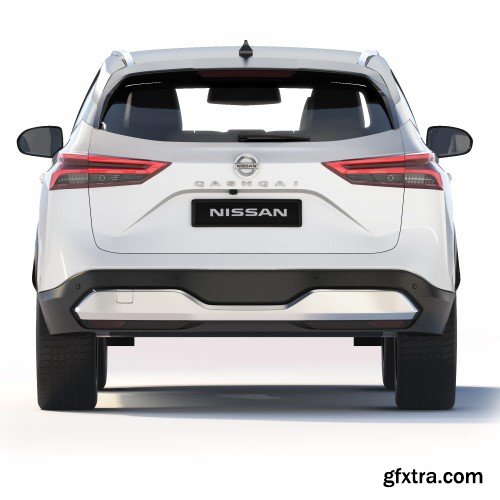 Renderhub - Nissan Qashqai 2022 3d Model