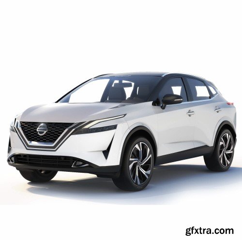Renderhub - Nissan Qashqai 2022 3d Model