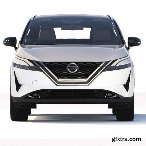 Renderhub - Nissan Qashqai 2022 3d Model