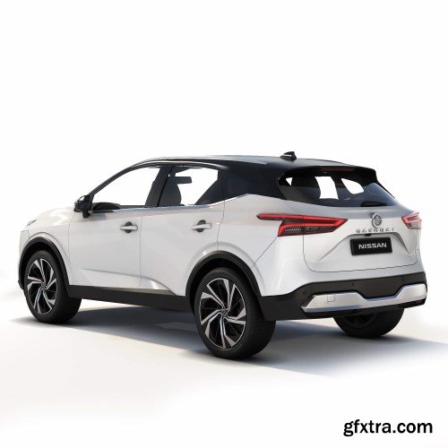 Renderhub - Nissan Qashqai 2022 3d Model