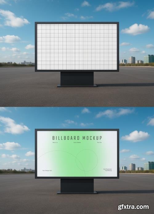 Street Billboard Screen Panel PSD Mockup 1679093966