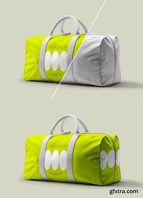 Sports Travel Duffle Bag Mockup for Gym & Fitness 1679089052