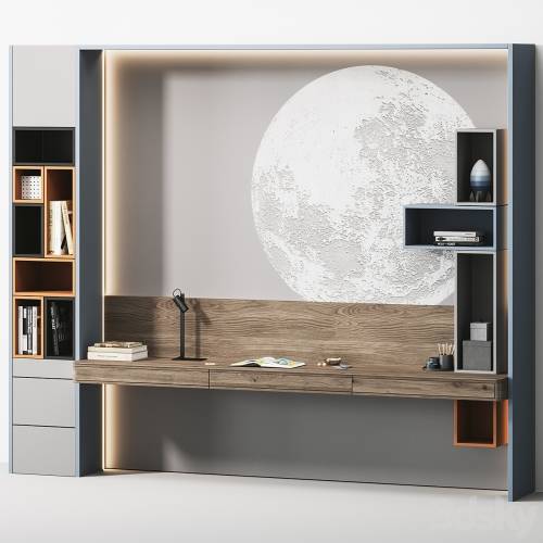 '3dsky Pro - Furniture composition for children's room'