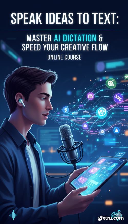 Skillshare - Speak Ideas to Text: Master AI Dictation & Speed Your Creative Flow