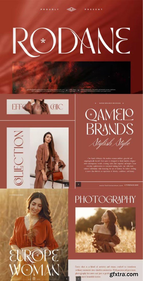 Creativemarket - Rodane || Modern Classy Serif Font