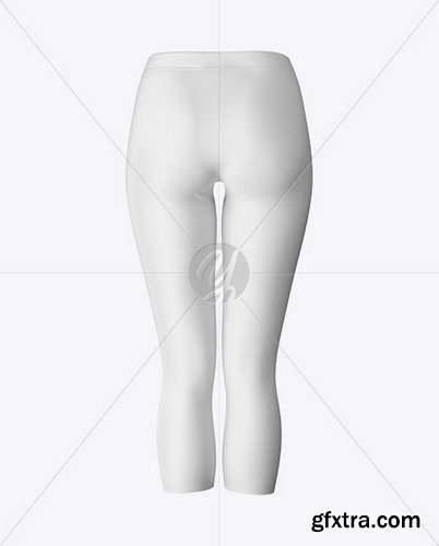 Yellowimages - Capris Leggings - Back View - 49446