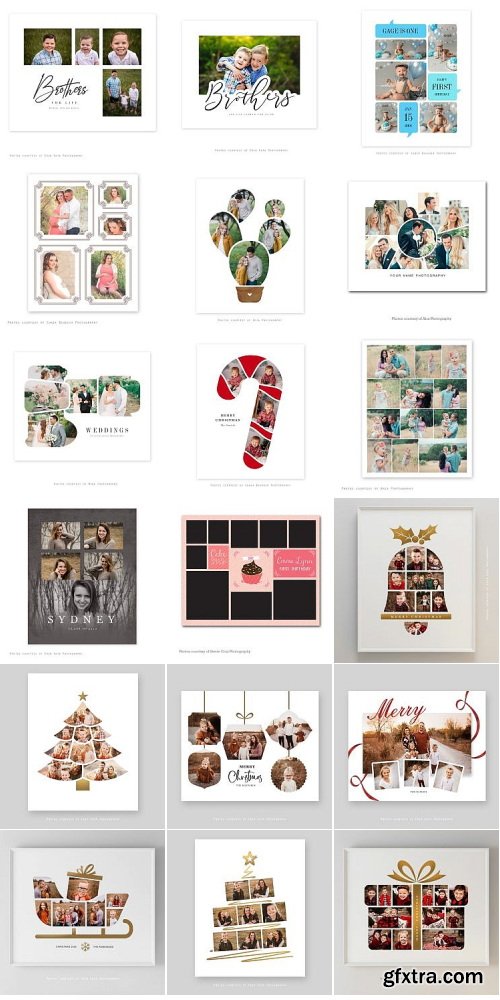 Squijoo - Collages & Boards - 16 x 20 303xPSDs