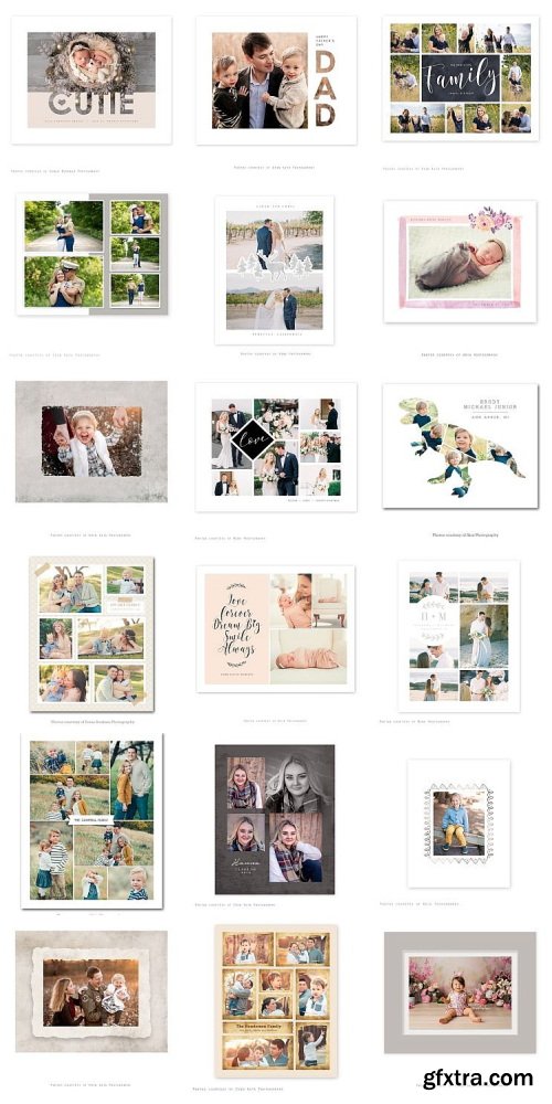 Squijoo - Collages & Boards - 16 x 20 303xPSDs