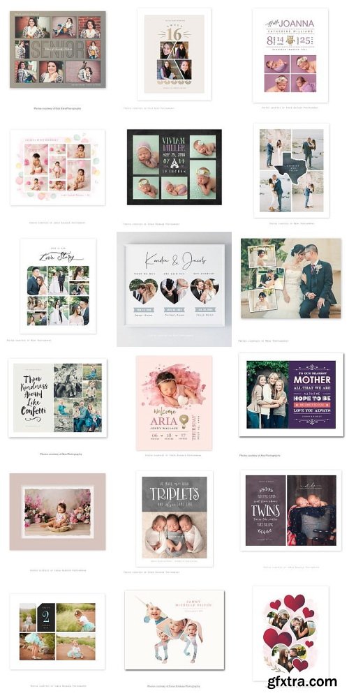 Squijoo - Collages & Boards - 16 x 20 303xPSDs