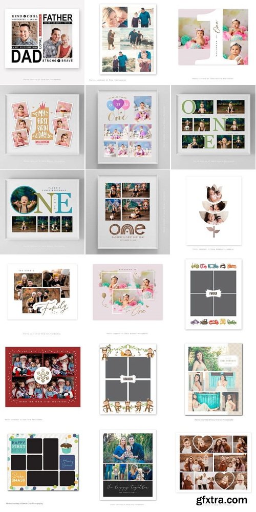 Squijoo - Collages & Boards - 16 x 20 303xPSDs