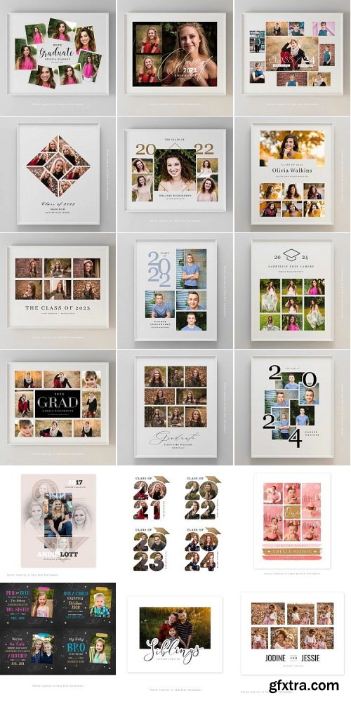 Squijoo - Collages & Boards - 16 x 20 303xPSDs