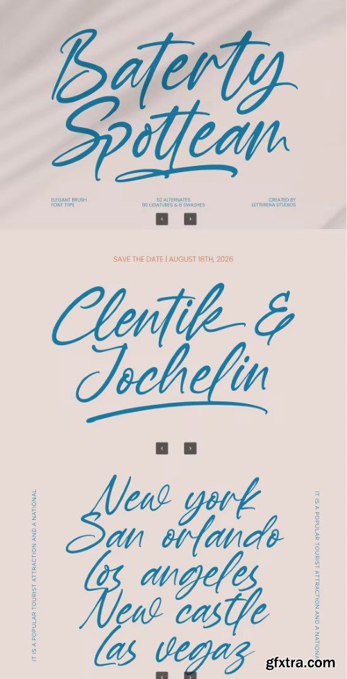 Baterty Spotteam Font