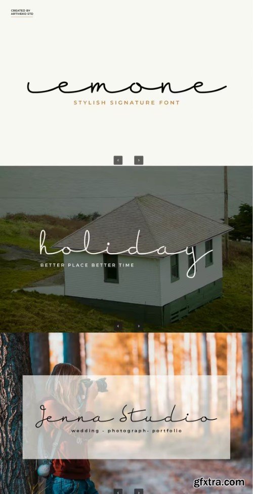 Creativemarket - Emone Script Signature