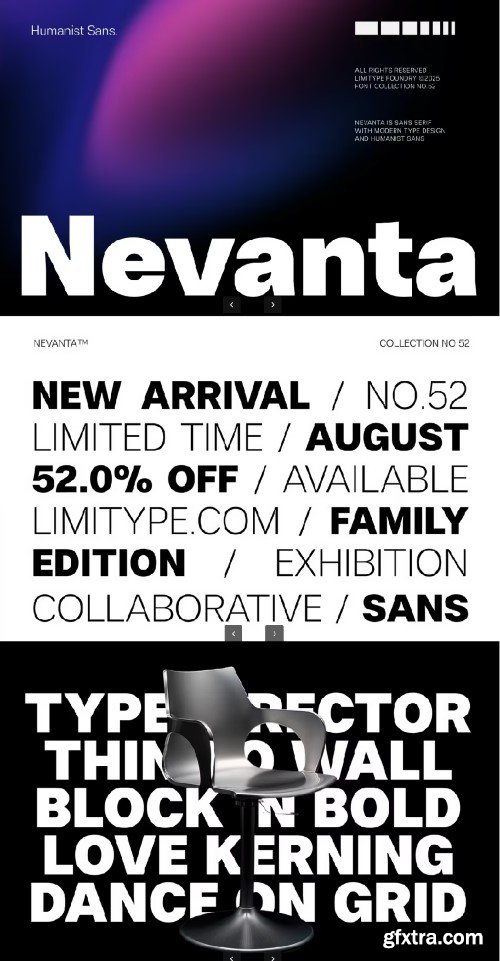 Creativemarket - Nevanta - Bold Font