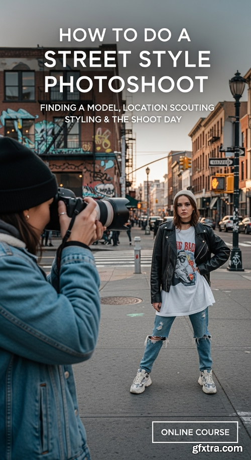 Skillshare - How to Do a Street Style Photoshoot: Finding a Model, Location Scouting, Styling & the Shoot Day