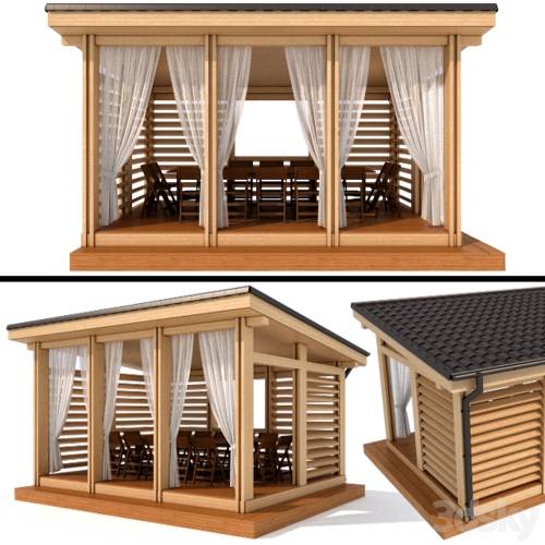 '3dsky Pro - Arbor in a modern style'