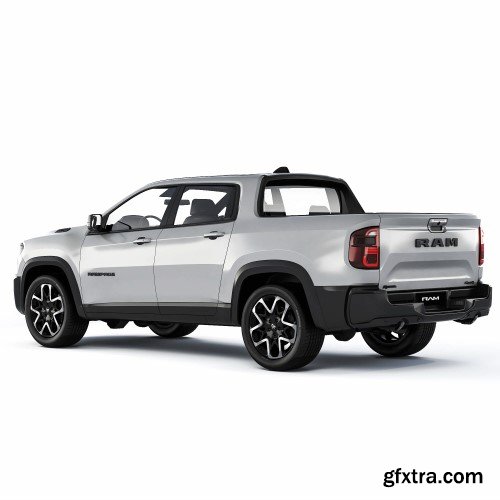 RAM Rampage Rebel 2024 3d Model