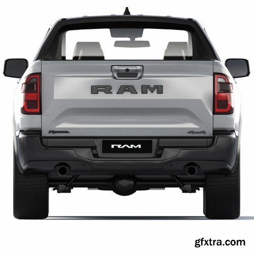 RAM Rampage Rebel 2024 3d Model