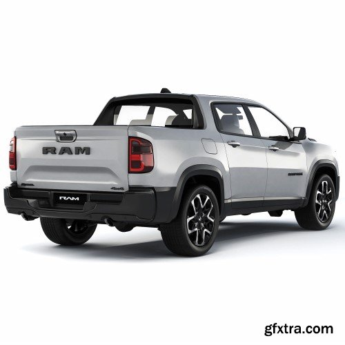 RAM Rampage Rebel 2024 3d Model
