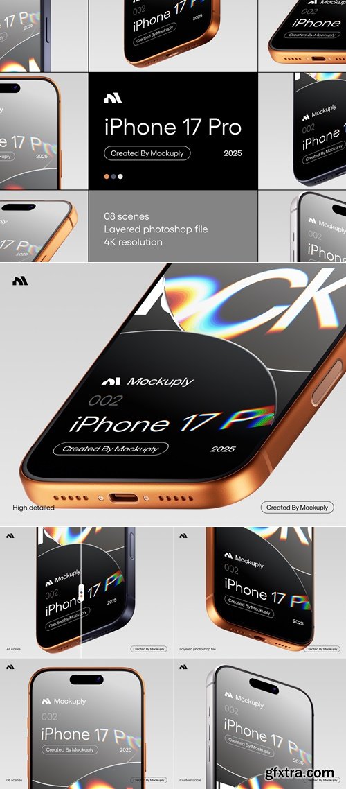iPhone 17 Pro 002 Mockups
