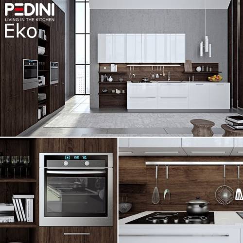 '3dsky Pro - Kitchen Pedini Eko set3 (v-ray)'