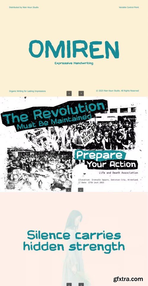 Omiren - Expressive Handwriting