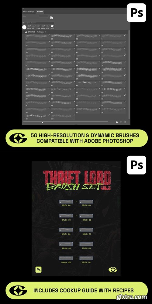 GFXWRLD - Thrift Lord Brush Set (Vol. 2)