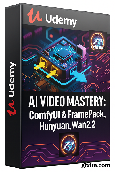 Udemy - AI Video Mastery: ComfyUI & FramePack, Hunyuan, Wan2.2