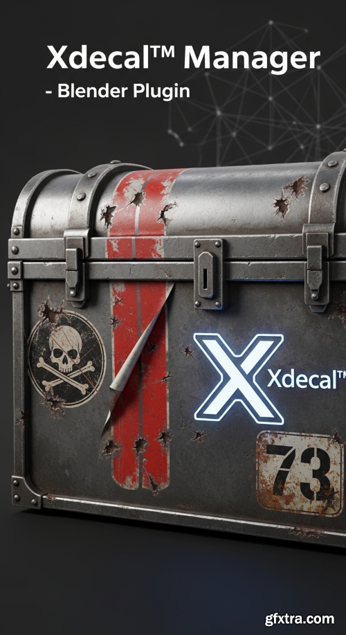 Xdecal™ Manager v1.06 for Blender