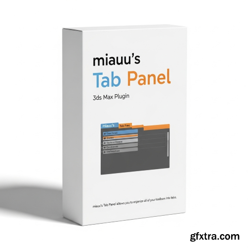 miauu\'s Tab Panel​ for 3dsMax
